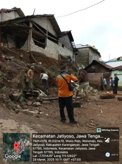 Perkembangan Situasi dan Penanganan Bencana Tanggal 30 Maret 2025